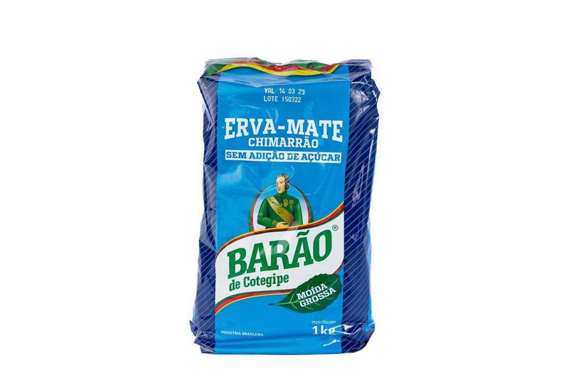 Erva Mate Barão Moída Grossa 1Kg - MEUBRASILONLINE