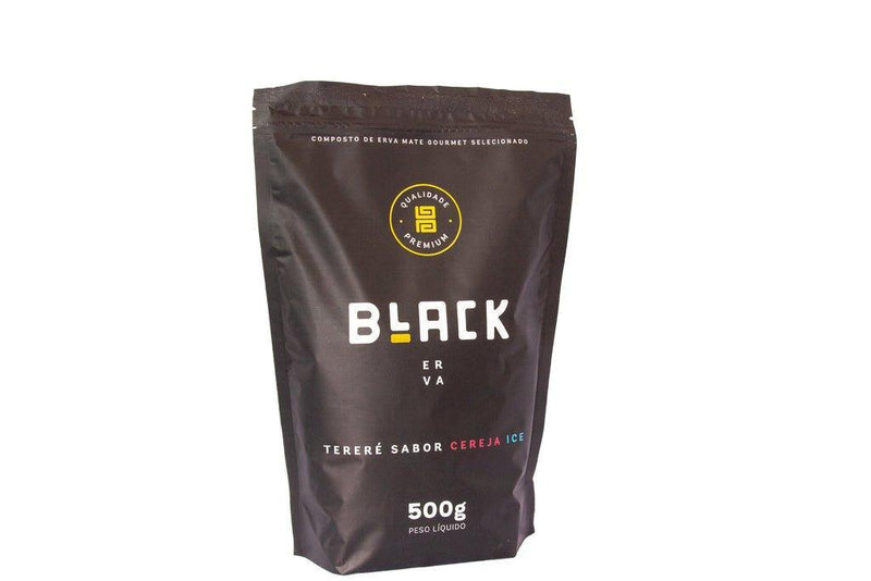 Erva Mate Black 500g - Cereja Ice - Meu Brasil On Line