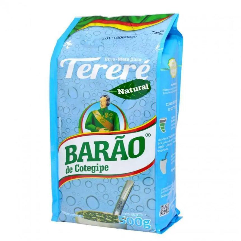 Erva Mate Terere Natural Barao 500g - MEUBRASILONLINE