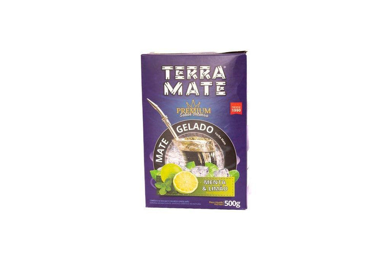 Erva Tereré Terra Mate Premium Menta E Limão 500g - Meu Brasil On Line