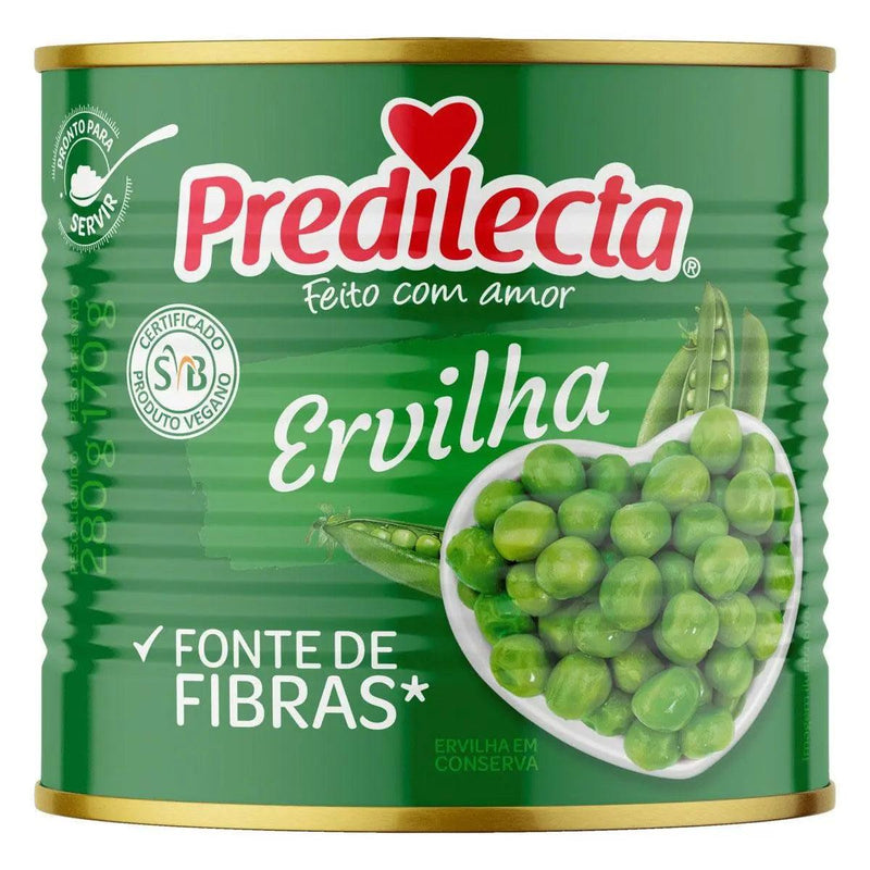 Ervilha em Lata Predilecta 170g - MEUBRASILONLINE