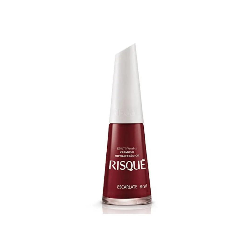 Esmalte Risqué Cremoso Escarlate 8 Ml - MEUBRASILONLINE