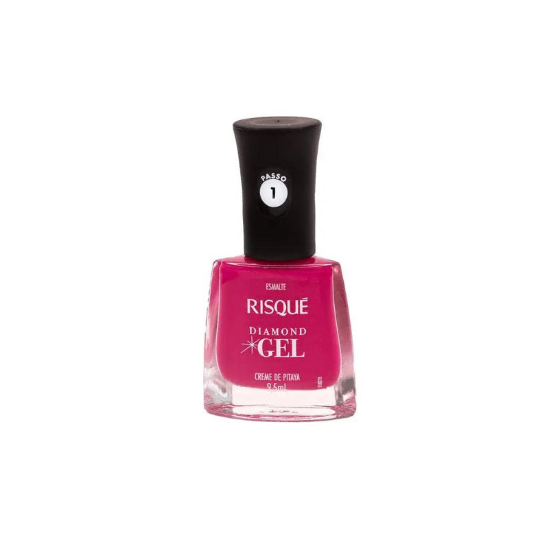 Esmalte Risqué Diamond Gel Creme De Pitaya 9,5 Ml - MEUBRASILONLINE