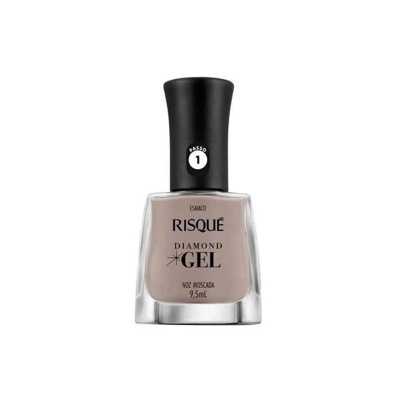 Esmalte Risqué Diamond Gel Noz Moscada 9,5 Ml - Meu Brasil On Line