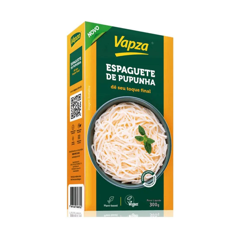 Espaguete De Pupunha Cozida Vapza 300g - MEUBRASILONLINE