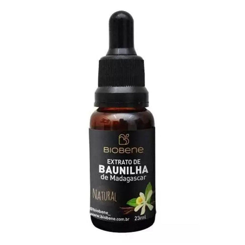 Extrato de Baunilha de Madagascar Biobene 23ml - MEUBRASILONLINE