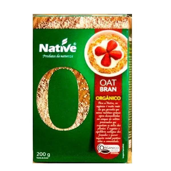 Farelo de Aveia Orgânico Oat Bran Native 200g - Meu Brasil On Line