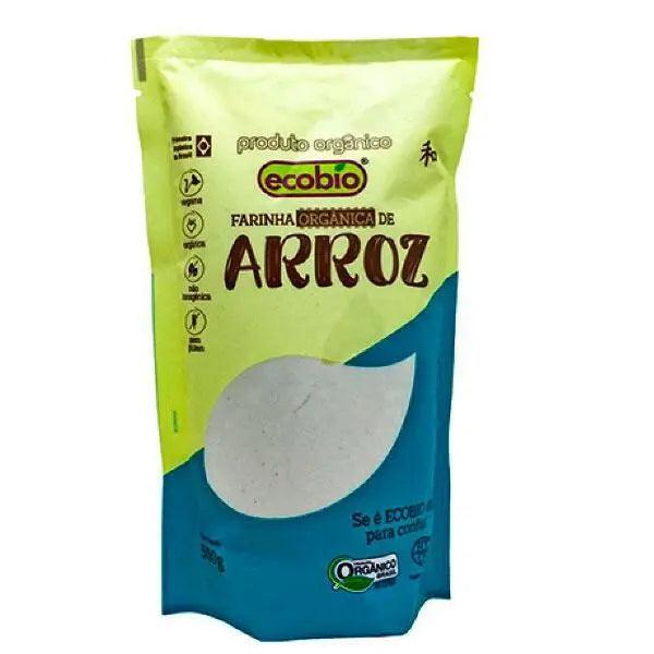 Farinha de Arroz Orgânica Ecobio 500g - MEUBRASILONLINE