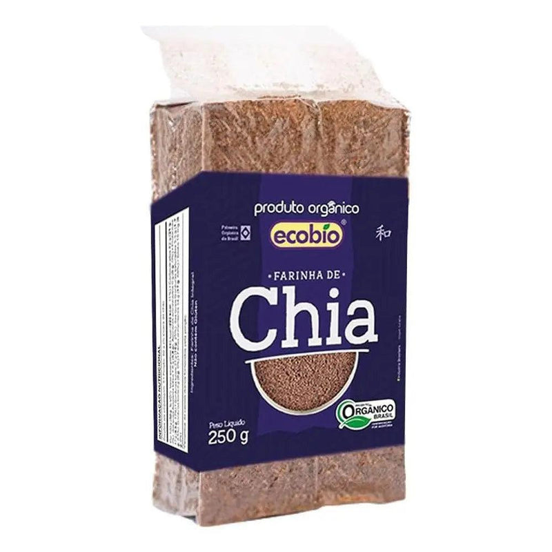 Farinha de Chia Orgânica Ecobio 250g - Meu Brasil On Line