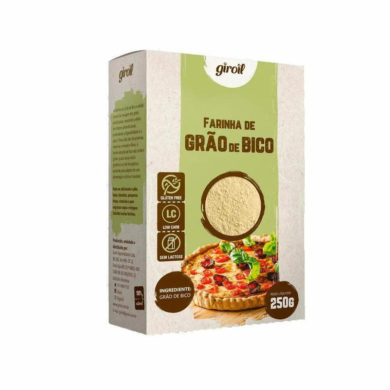 Farinha De Grão de Bico Giroil 250g - MEUBRASILONLINE