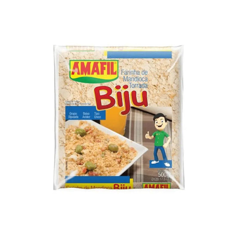 Farinha de Mandioca Biju Amafil 500g - MEUBRASILONLINE