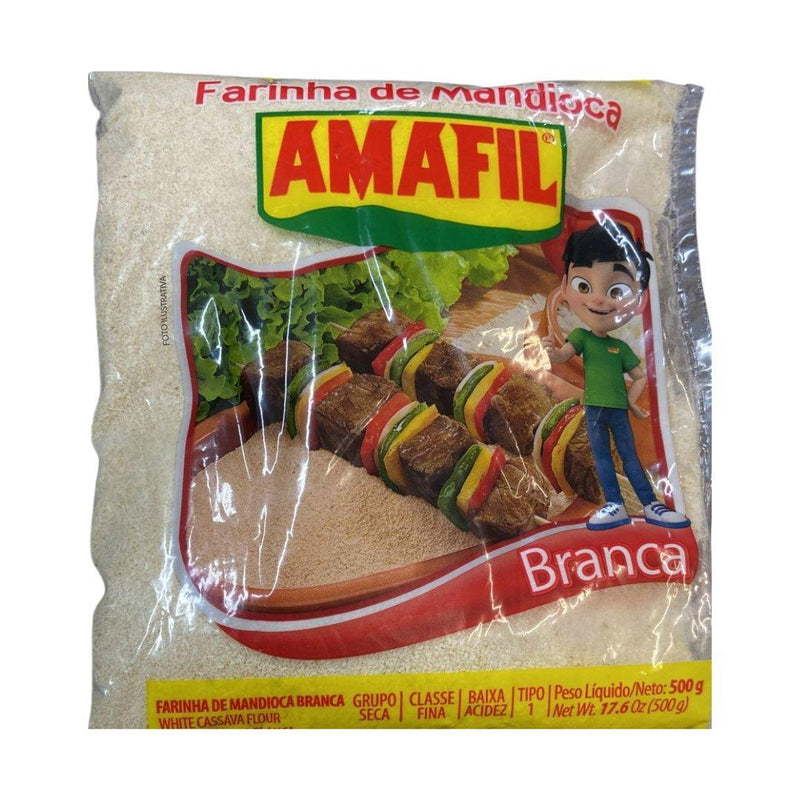 Farinha de Mandioca Branca Amafil 500g - Meu Brasil On Line