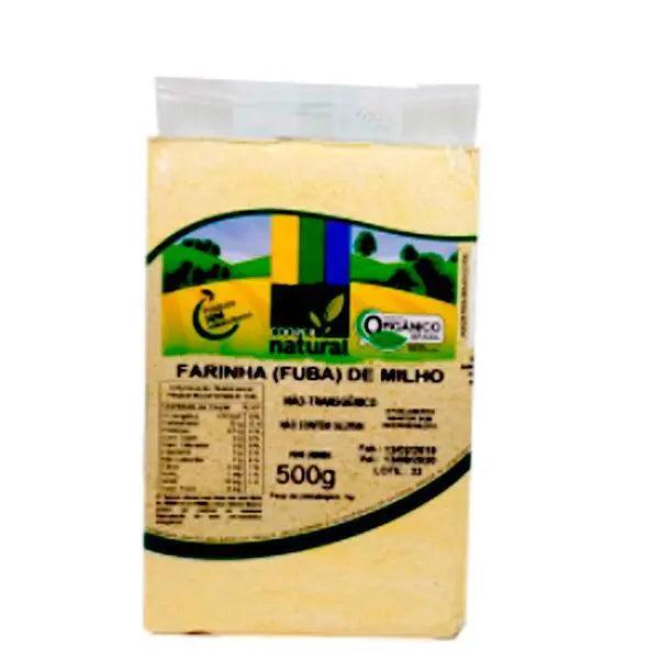 Farinha de Milho Orgânica Coopernatural 500g - Meu Brasil On Line