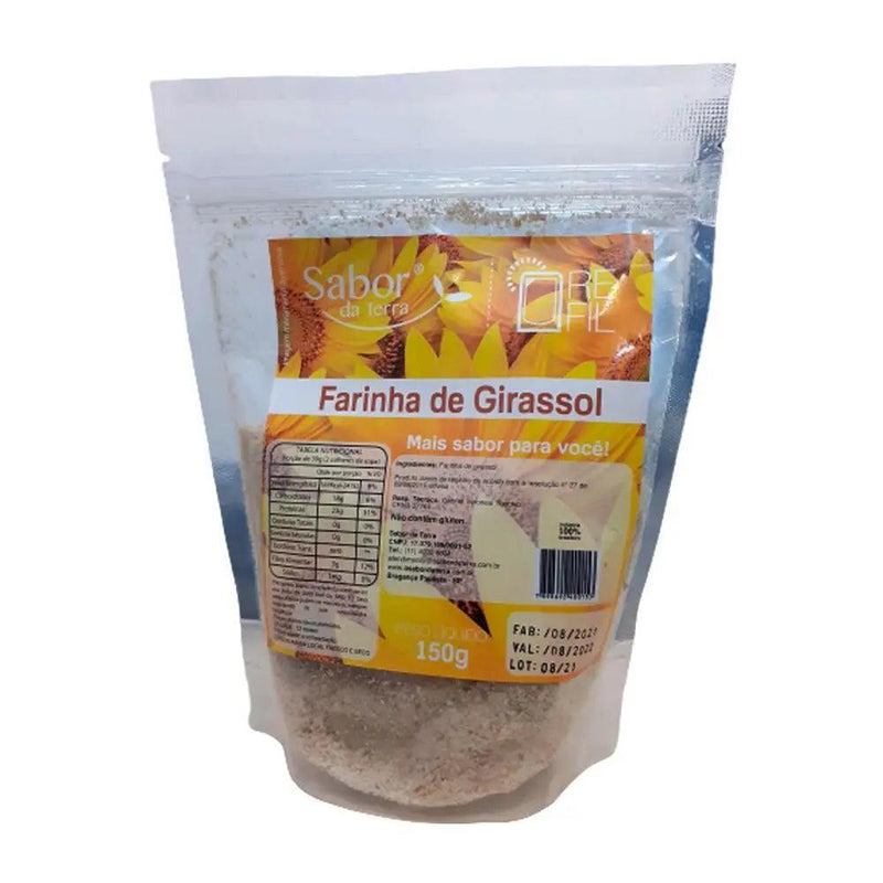 Farinha de Semente de Girassol Sabor da Terra 150g - MEUBRASILONLINE