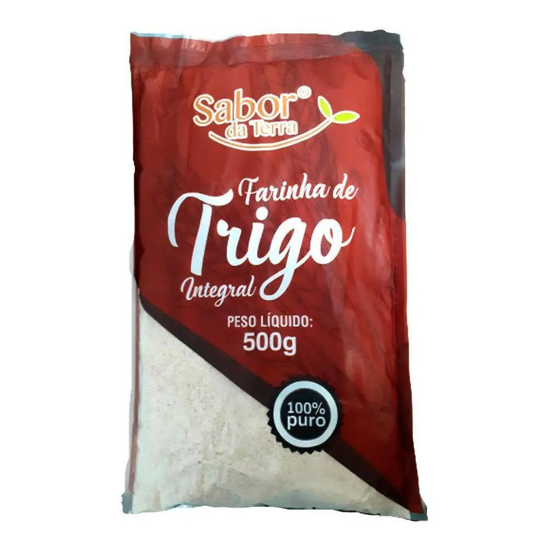 Farinha de Trigo Integral Sabor da Terra 500g - Meu Brasil On Line