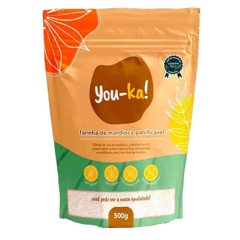 Farinha Panificável de Mandioca You-Ka! 500g - MEUBRASILONLINE
