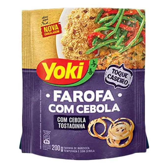 Farofa Toque Caseiro Cebola Yoki 200g - MEUBRASILONLINE