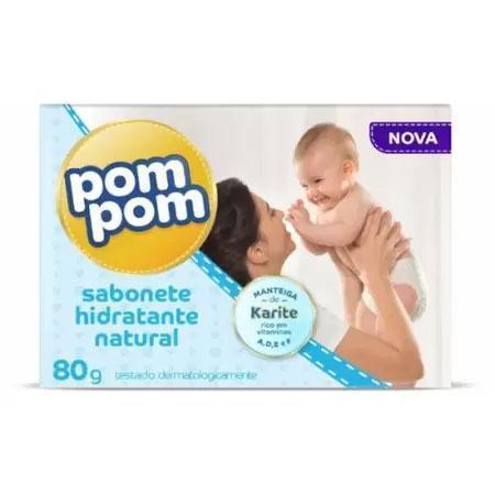 Sabonete Infantil Locao Hidratante Pom Pom 80g - MEUBRASILONLINE