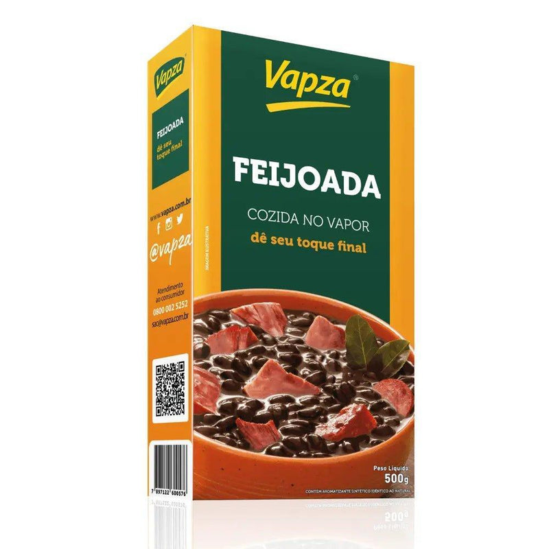 FEIJOADA COZIDA VAPZA 500G - MEUBRASILONLINE