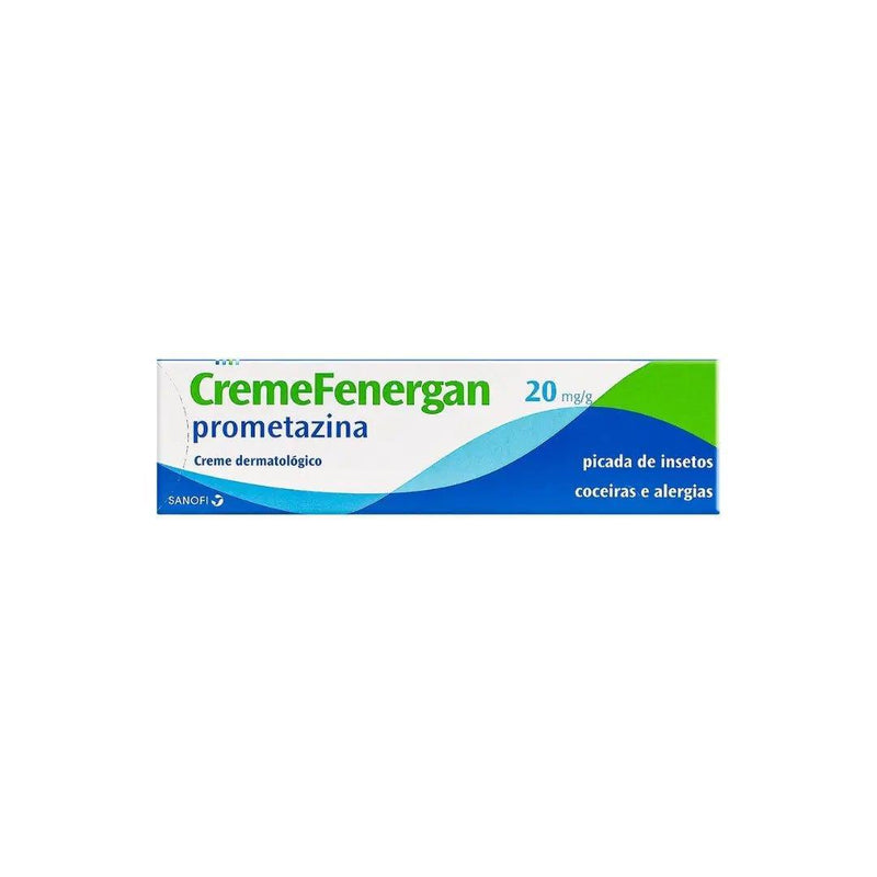 Fenergan Creme 20Mg/G Sanofi Caixa 30g - MEUBRASILONLINE