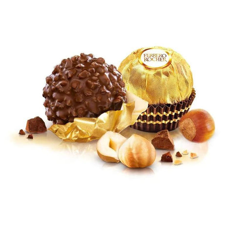 Bombons Ferrero Rocher Tradicional e Collection 12 Unidades