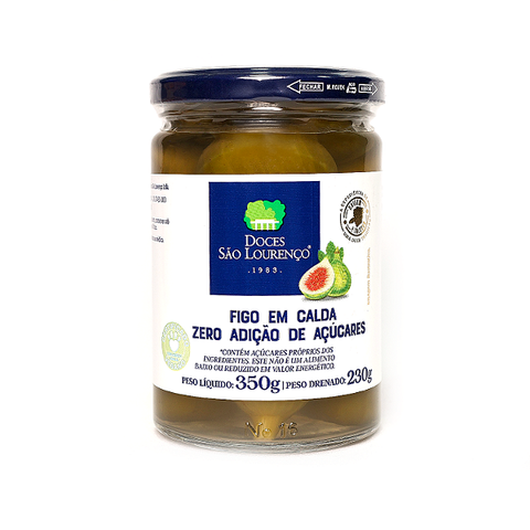 Sugar-Free Figs in Syrup São Lourenço 350g