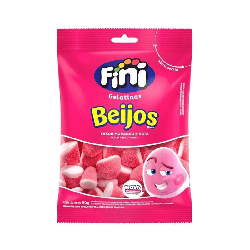 Fini Beijos De Morango 90g - MEUBRASILONLINE