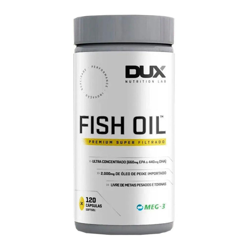 Fish Oil Ultra Concentrado Premium Dux 120 Caps - Meu Brasil On Line