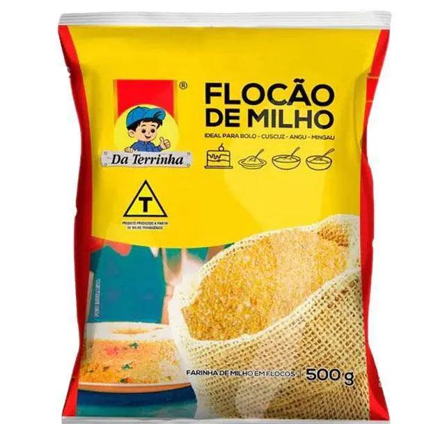 Flocao de Milho Da Terrinha 500g - Meu Brasil On Line