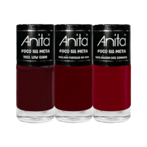 Anita Nail Polishes - Focus on the Goal Collection