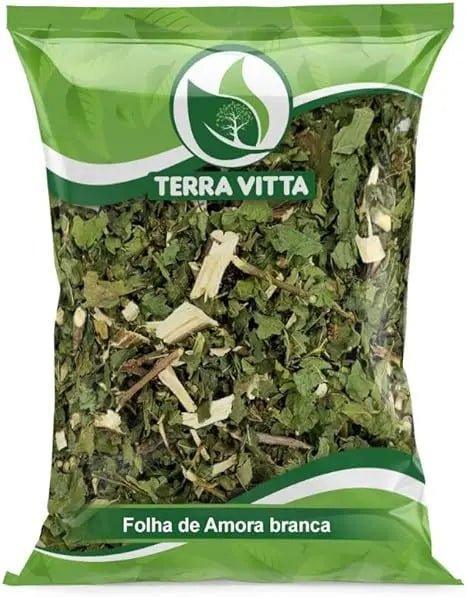 Folha de Amora Branca (500g) - Meu Brasil On Line