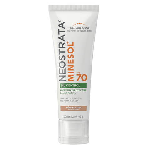 Neostrata Facial Sunscreen SPF 70 Minesol Oil Control Medium Light 40g