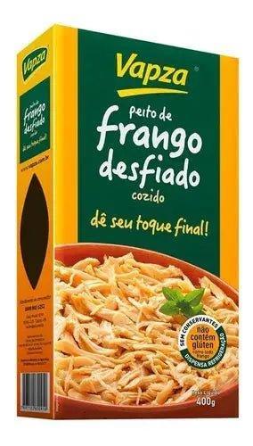 Frango Desfiado Cozido Vapza 400g - MEUBRASILONLINE