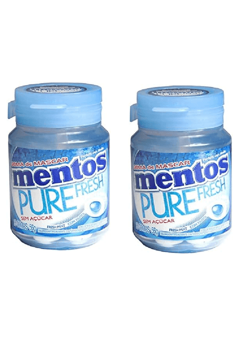 Mentos Chiclete Pure Fresh  2x56Gr