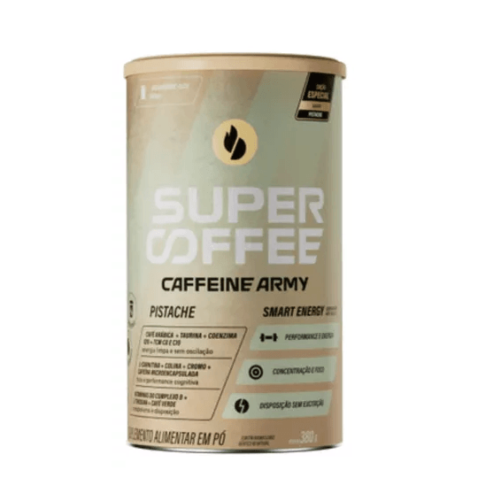 Supercoffee Pistache 380G - MEUBRASILONLINE