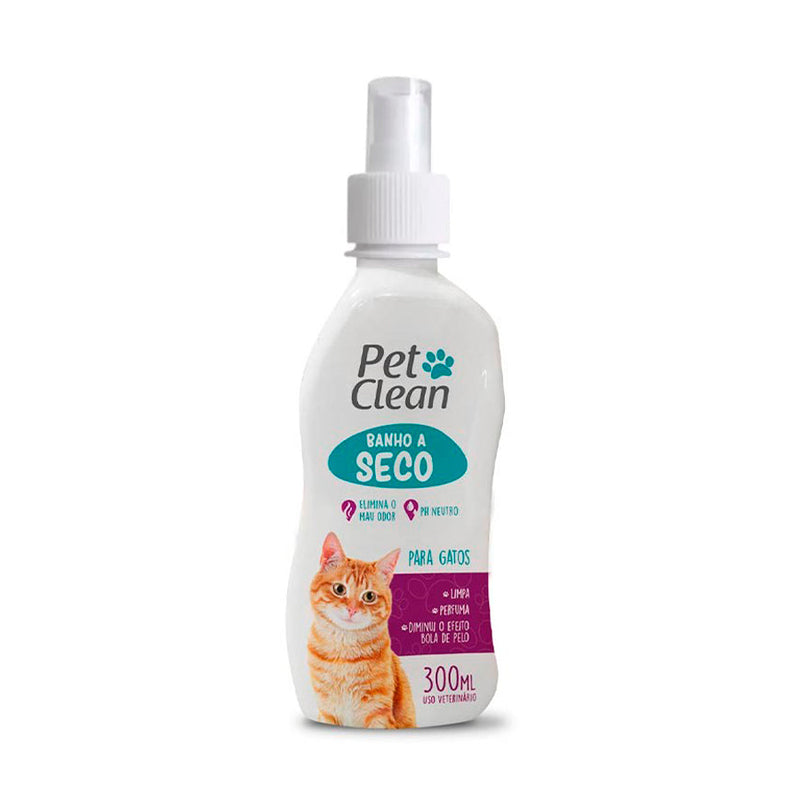 Banho a Seco Pet Clean para Gatos 300ml