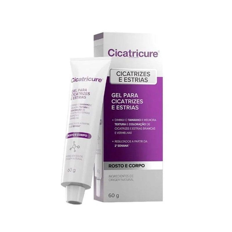 Gel Para Cicatrizes E Estrias Cicatricure 60g - MEUBRASILONLINE