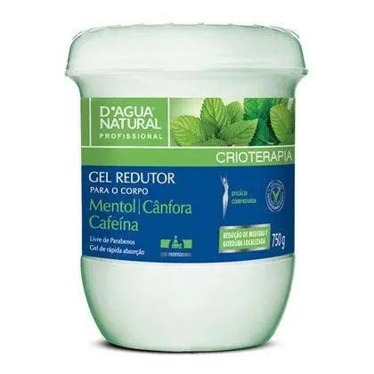 Gel Redutor Mentol Cânfora e Nano Cafeína | 750g Redução de Medidas e Celulites. - Meu Brasil On Line