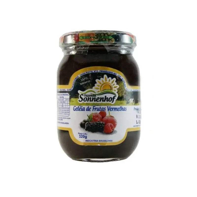 Geleia de Frutas Vermelhas Fazenda Sonnenhof 320g PROMOÇÃO!!! VAL 15/06/24 - Meu Brasil On Line