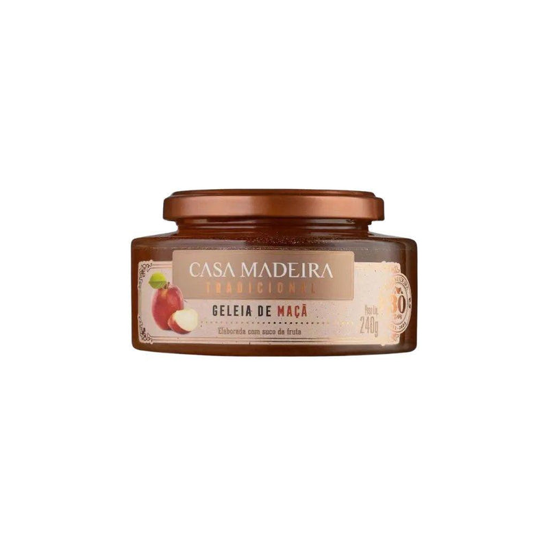 GELEIA MAÇÃ - CASA MADEIRA - 240g - Meu Brasil On Line