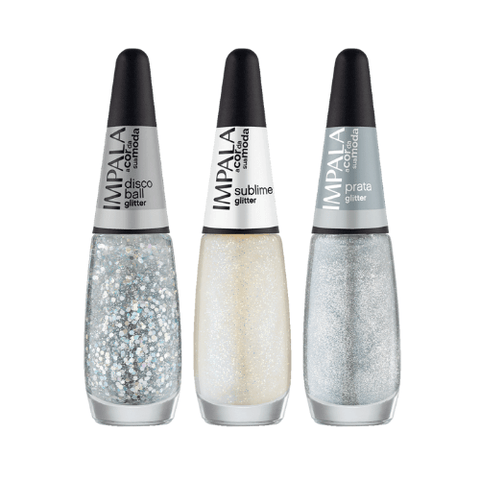 Impala Nail Polishes Your Fashion Color Collection - Glitter