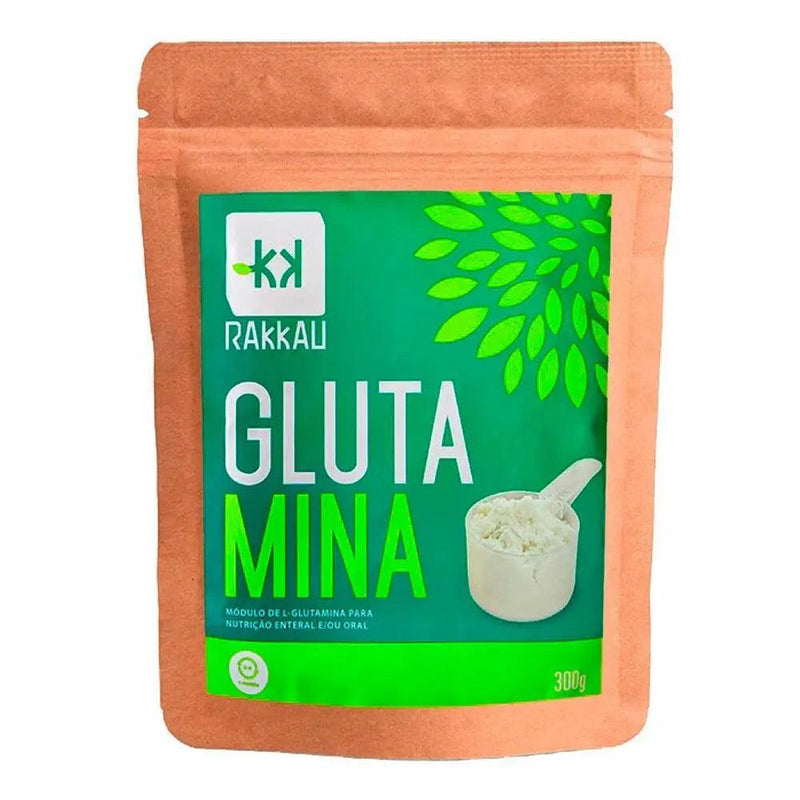 Glutamina Aminoácido Rakkau Pote 300g - Meu Brasil On Line