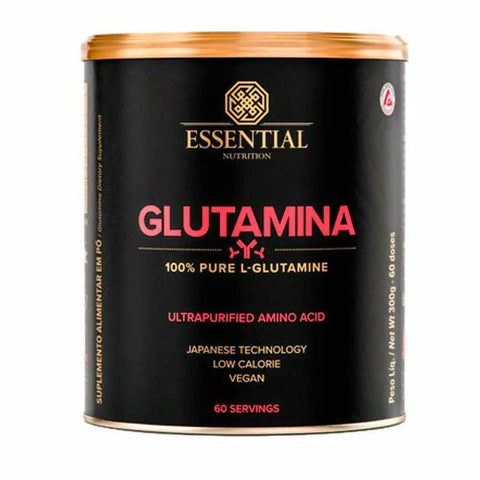 Glutamina Essential Nutrition 300g - MEUBRASILONLINE