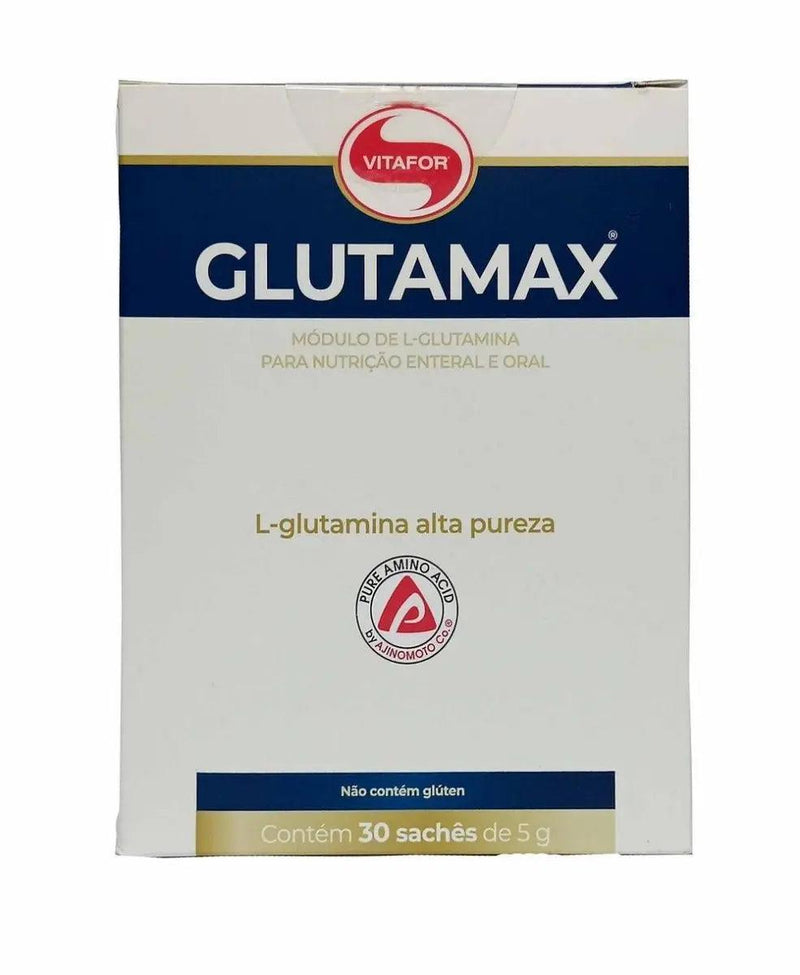 Glutamina Glutamax Vitafor 30 Sachês De 5g - MEUBRASILONLINE