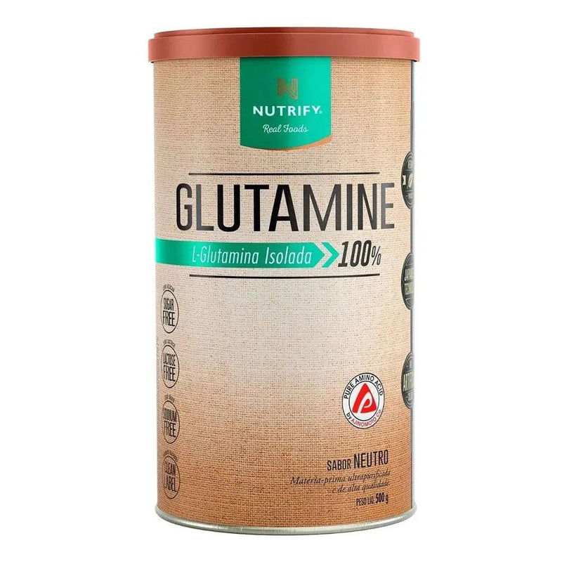 Glutamina Glutamine Nutrify 500g - MEUBRASILONLINE