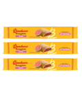 Biscoito Bauducco Recheadinho Goiaba 3x104g - MEUBRASILONLINE