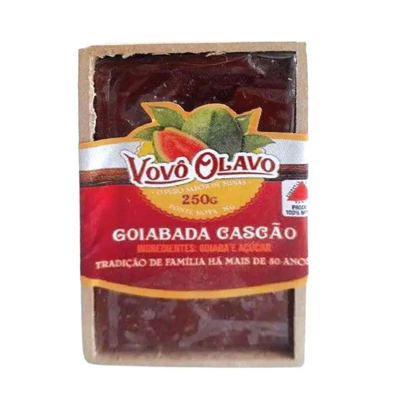 GOIABADA CASCAO VOVO OLAVO 250G - MEUBRASILONLINE