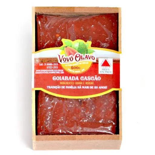 GOIABADA CASCAO VOVO OLAVO 500G - MEUBRASILONLINE