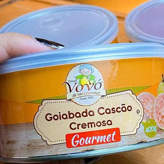 Goiabada Cremosa Cascao Gourmet Dikas da Vovo 400G - MEUBRASILONLINE