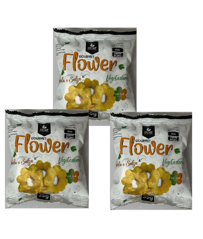 Gourmet Flower Cebola e Salsa 3X35G - Meu Brasil On Line